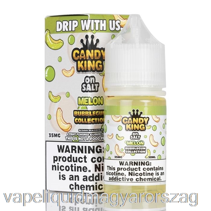 Dinnye Rágógumi Kollekció - Cukorka Király Sóval - 30ml 50mg Vape E Cigi